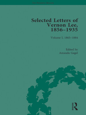 cover image of Selected Letters of Vernon Lee, 1856--1935